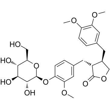 Arctiin(ArctiiNSC 315527Arctigenin-4-glucoside)图片