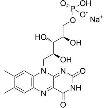 Riboflavin phosphate sodium(FMN-NaVitamin B2 Phosphate Sodium Salt)图片