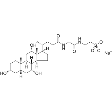Sodium tauroglycocholate(Tauroglycocholic acid sodium salt)图片