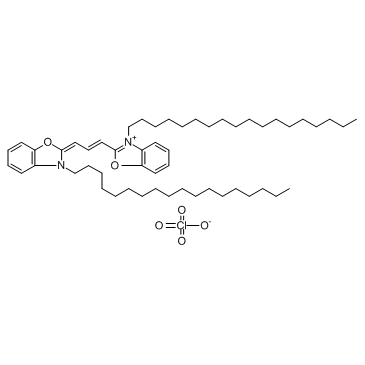3,3'-Dioctadecyloxacarbocyanine perchlorate(DiODiOC18(3))图片