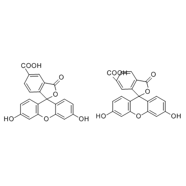 5(6)-Carboxyfluorescein(5(6)-FAM5-(and-6)-Carboxyfluorescein mixed isomers)图片