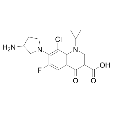 Clinafloxacin(PD 127391)图片