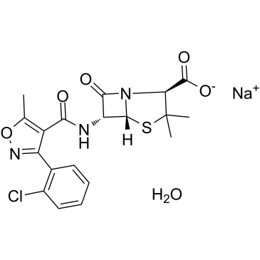 Cloxacillin sodium monohydrate图片