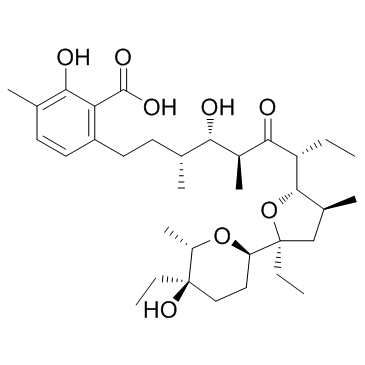 Lasalocid(Antibiotic X-537ALasalocid-AX-537AIonophore X-537A)图片