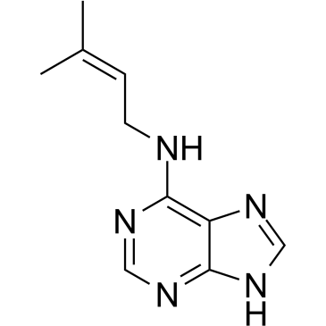 6-(γ,γ-Dimethylallylamino)purine(N6-(2-lsopentenyl)adenine)图片