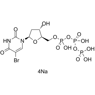 5-BrdUTP sodium salt(5-Bromo-2'-deoxyuridine 5'-triphosphate sodium salt)图片