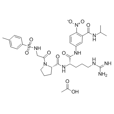Tos-Gly-Pro-Arg-ANBA-IPA acetate图片