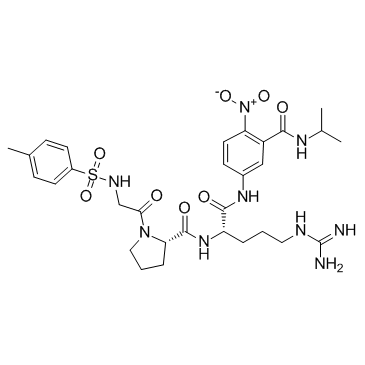 Tos-Gly-Pro-Arg-ANBA-IPA(tos-GPR-ANBA-IPA)图片