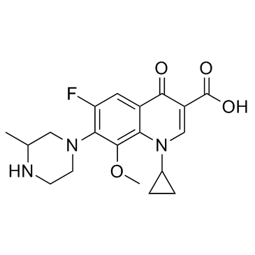 Gatifloxacin(BMS 206584-01PD 135432AM-1155)ͼƬ