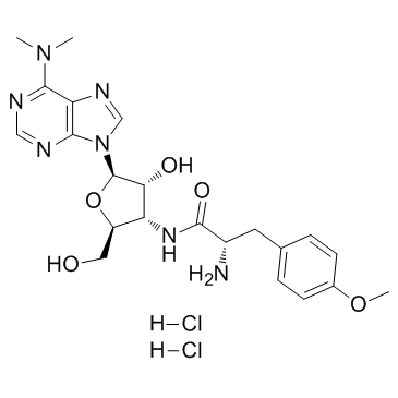 Puromycin Dihydrochloride(CL13900 dihydrochloride)图片
