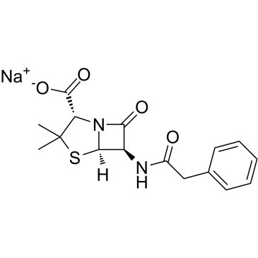 Penicillin G sodium salt(Benzylpenicillin sodium salt)图片