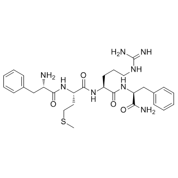 Phe-Met-Arg-Phe,amide(Phe-Met-Arg-Phe-NH2FMRF-NH2)图片