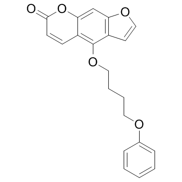 PAP-1(5-(4-Phenoxybutoxy)psoralen)图片
