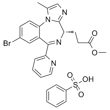 Remimazolam benzenesulfonate(CN-7056 benzenesulfonate)图片