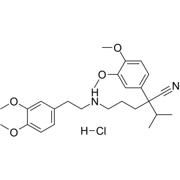 Norverapamil hydrochloride((±)-Norverapamil hydrochlorideD591 hydrochlorid)图片