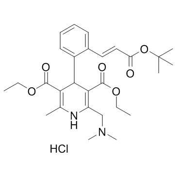 Teludipine hydrochloride(GR53992BGX1296B)图片