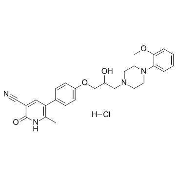 Saterinone hydrochloride(BDF 8634 hydrochloride)图片
