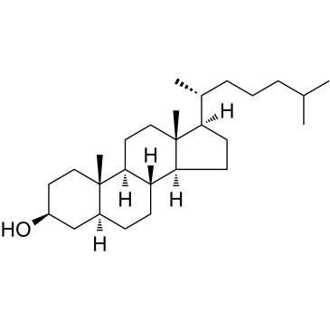 5α-Cholestan-3β-ol(Dihydrocholesterol5α-CholestanolNSC 18188)图片