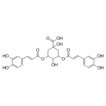 3,5-Dicaffeoylquinic acid(3,5-CQA Isochlorogenic acid A)图片