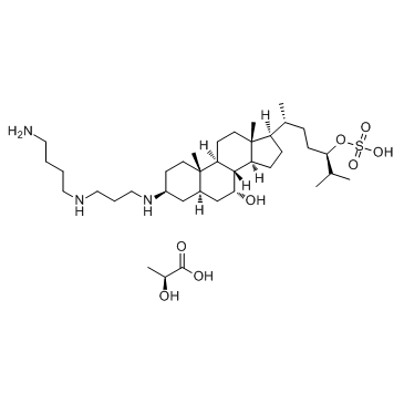 Squalamine lactate(MSI-1256F)图片
