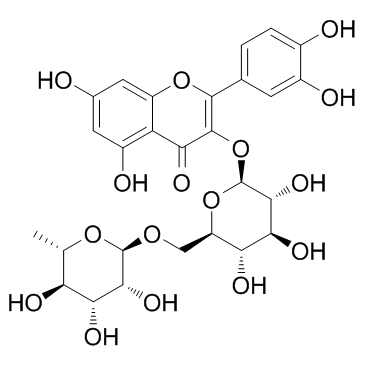 Rutin(Rutoside Quercetin 3-O-rutinoside)图片