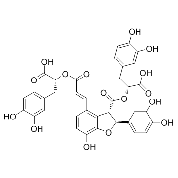 Salvianolic acid B(Dan Shen Suan B Lithospermic acid B)图片