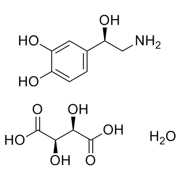 Norepinephrine bitartrate monohydrate(Noradrenaline bitartrate monohydrate)图片