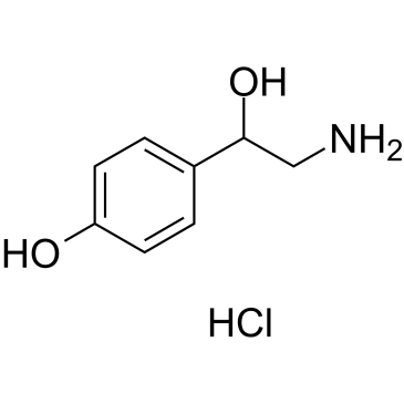 Octopamine hydrochloride((±)-p-Octopamine hydrochloride)图片