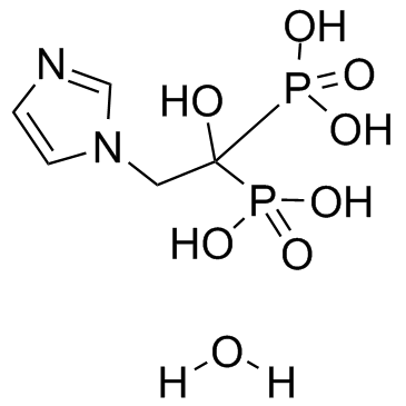 Zoledronic acid monohydrate(Zoledronate monohydrate CGP 42446 monohydrate)图片