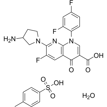 Tosufloxacin tosylate hydrate(A-61827 tosylate hydrate)图片