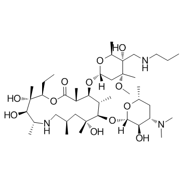 Tulathromycin A(TulathromycinCP 472295)图片
