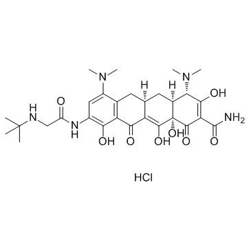 Tigecycline hydrochloride(GAR-936 hydrochloride)图片