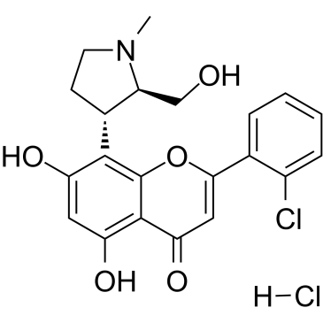 Riviciclib hydrochloride图片