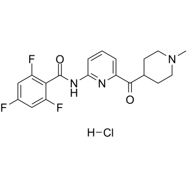 Lasmiditan hydrochloride(LY 573144 hydrochlorideCOL-144 hydrochloride)图片