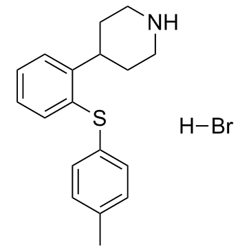 Tedatioxetine hydrobromide(Lu AA 24530 hydrobromide)图片