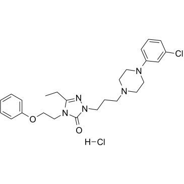 Nefazodone hydrochloride(BMY-13754MJ-13754-1)图片