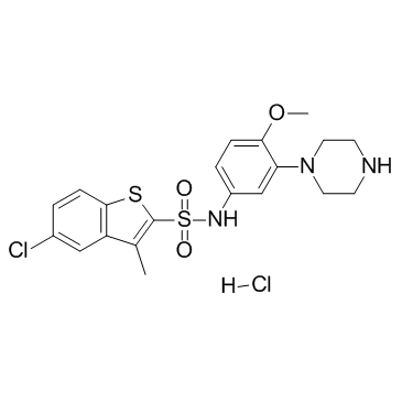 SB 271046 hydrochloride(SB 271046A)图片