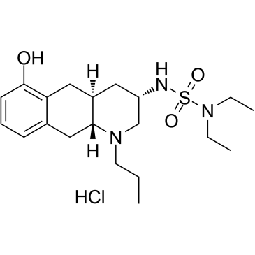 Quinagolide hydrochloride(CV205-502 hydrochloride)图片