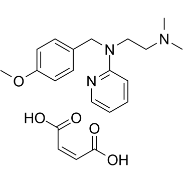 Mepyramine maleate(Pyrilamine maleate)图片
