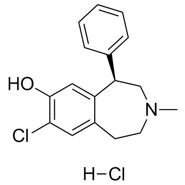 SCH 23390 hydrochloride(R-(+)-SCH23390 hydrochloride)图片