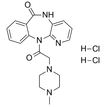 Pirenzepine dihydrochloride(LS519)图片