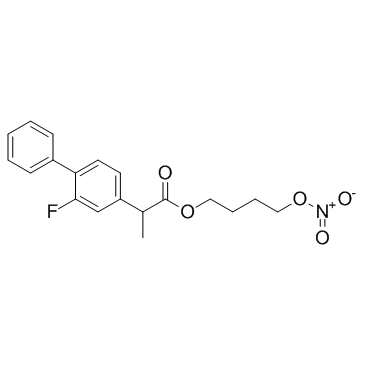 Nitroflurbiprofen(HCT 1206 NO-flurbiprofen Nitroxybutyl flurbiprofen)图片