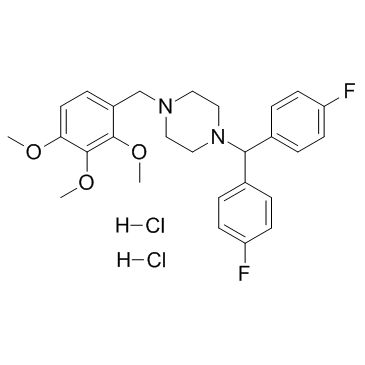 Lomerizine dihydrochloride(KB-2796)图片