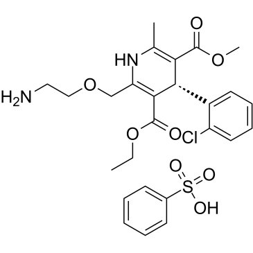Levamlodipine besylate((S)-Amlodipine besylate)图片
