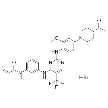 Rociletinib hydrobromide(CO-1686 hydrobromide AVL-301 hydrobromide)图片