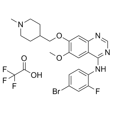 Vandetanib trifluoroacetate(ZD6474 trifluoroacetate)图片