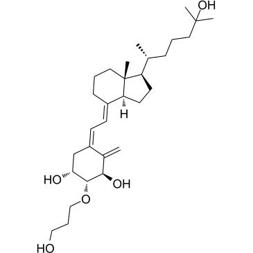 Eldecalcitol(ED-71 2,beta,-(3-Hydroxypropoxy)-1,alpha,,25-dihydroxyvitamin D3)图片