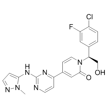 Ravoxertinib(GDC-0994)图片