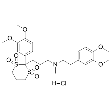 Tiapamil hydrochloride(Ro 11-1781)图片