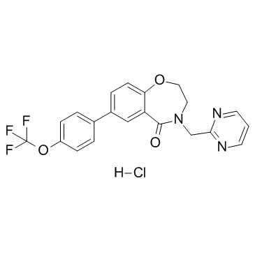 Eleclazine hydrochloride(GS 6615 hydrochloride)图片